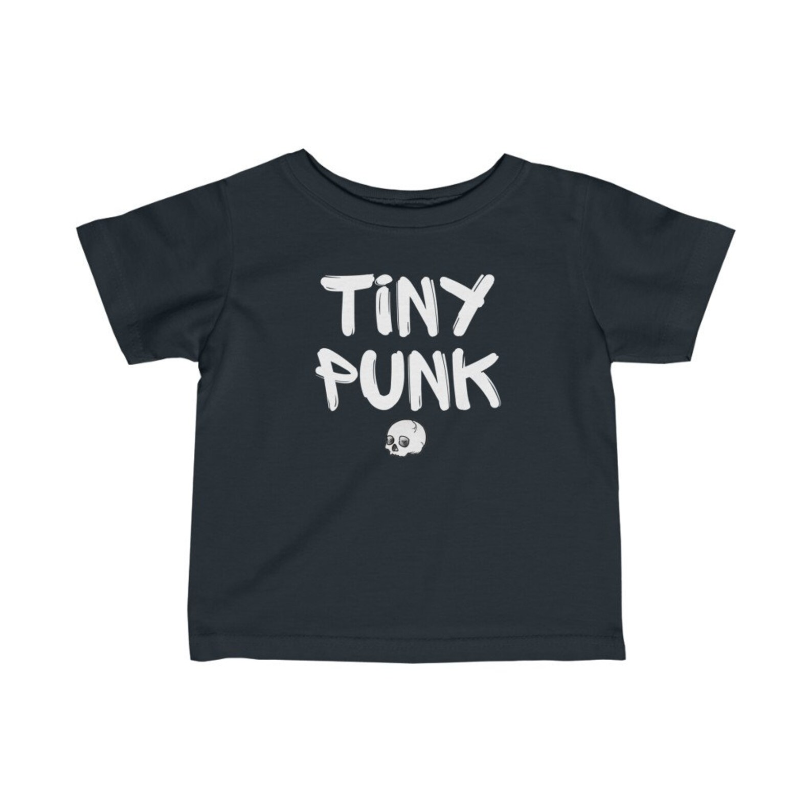 Tiny Punk Infant Fine Jersey Tee Etsy
