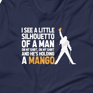 I See A Little Silhouetto Of A Man T-Shirt funny saying sarcastic classic rock band music lover musician Funny Tshirts for Men Cool Guys Men