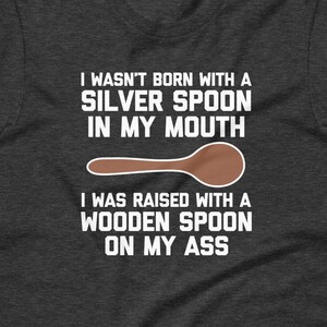 Camiseta de cuchara de madera: divertida camiseta gráfica para hombre