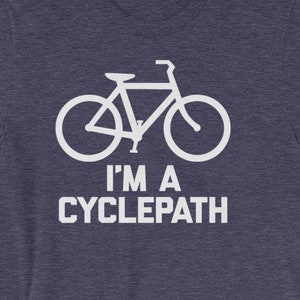 Grappige fiets Shirt: Ik ben A Cyclepath T-Shirt grappig zeggen fiets fietsen sarcastische nieuwigheid humor grappig Tshirts voor mannen Cool grappig T Shirt heren
