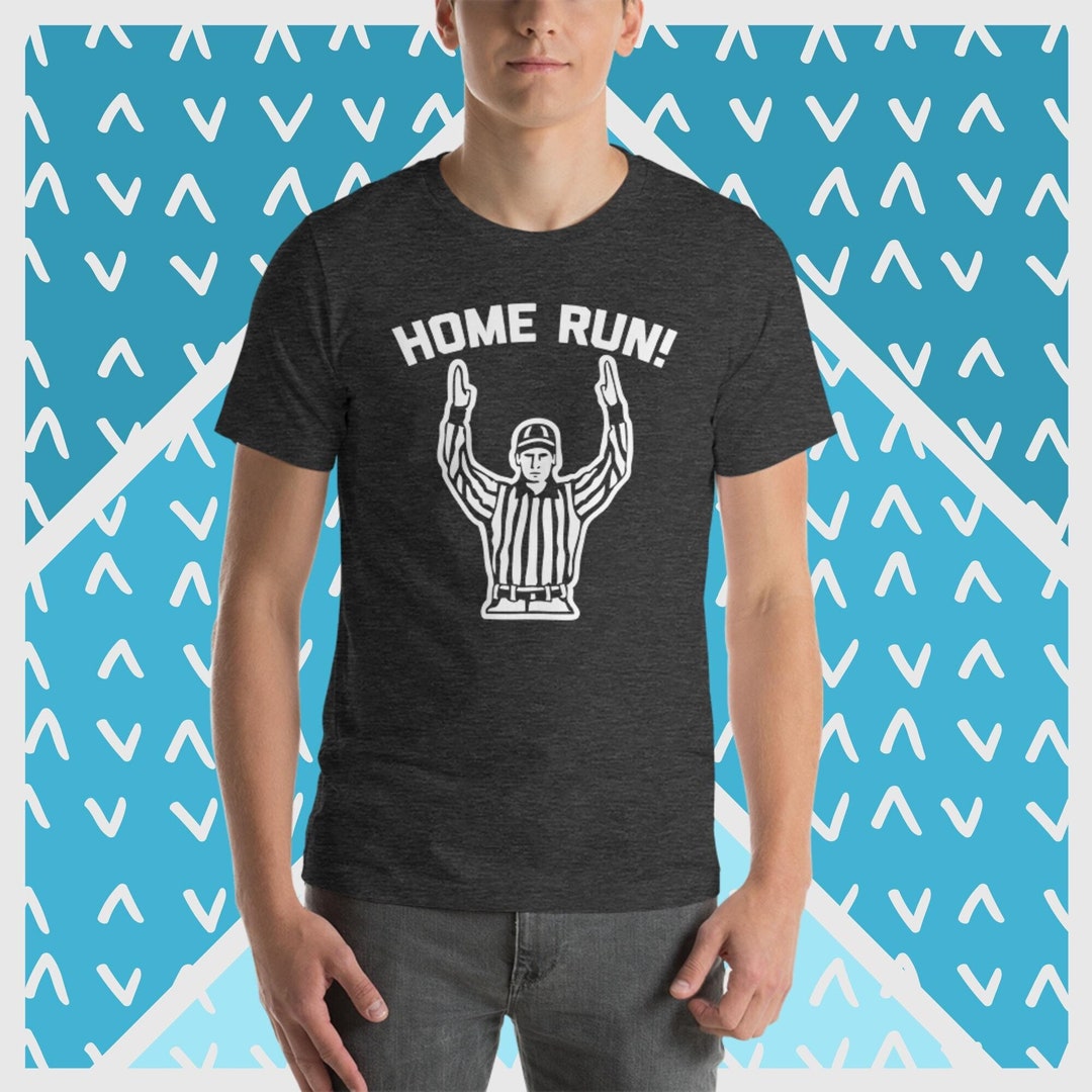 Referee Tee Home Run Football Referee T-shirt: Funny Football Fan Gift - Etsy