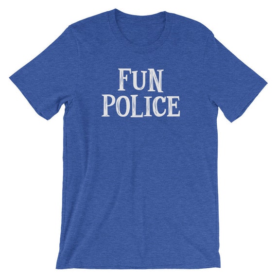 fun police t shirt