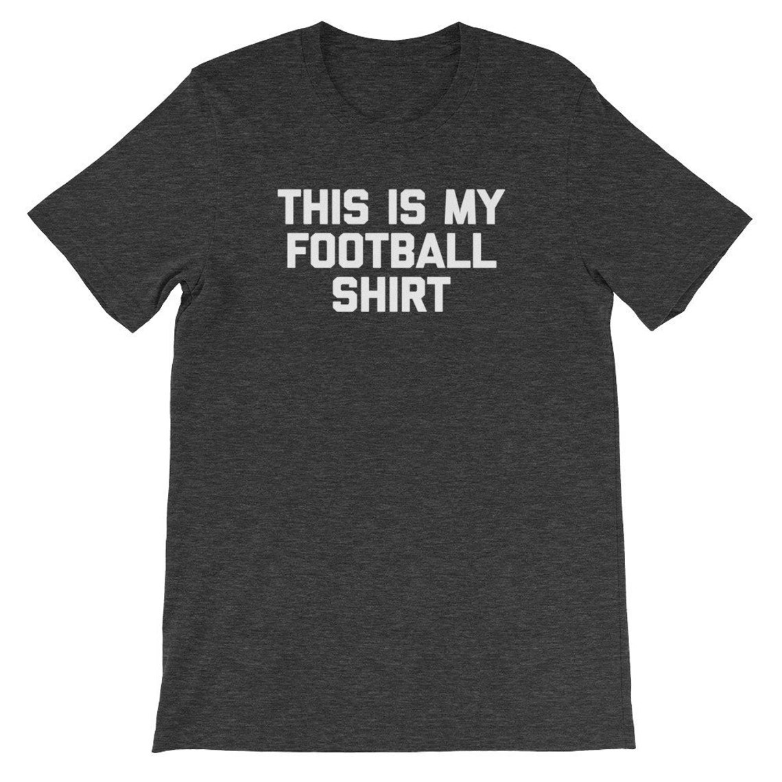 Funny Football Shirt This is My Football Shirt Tshirt Funny Etsy
