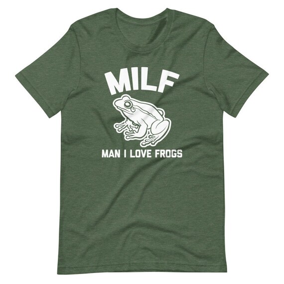 Man i love frogs shirt Clearance