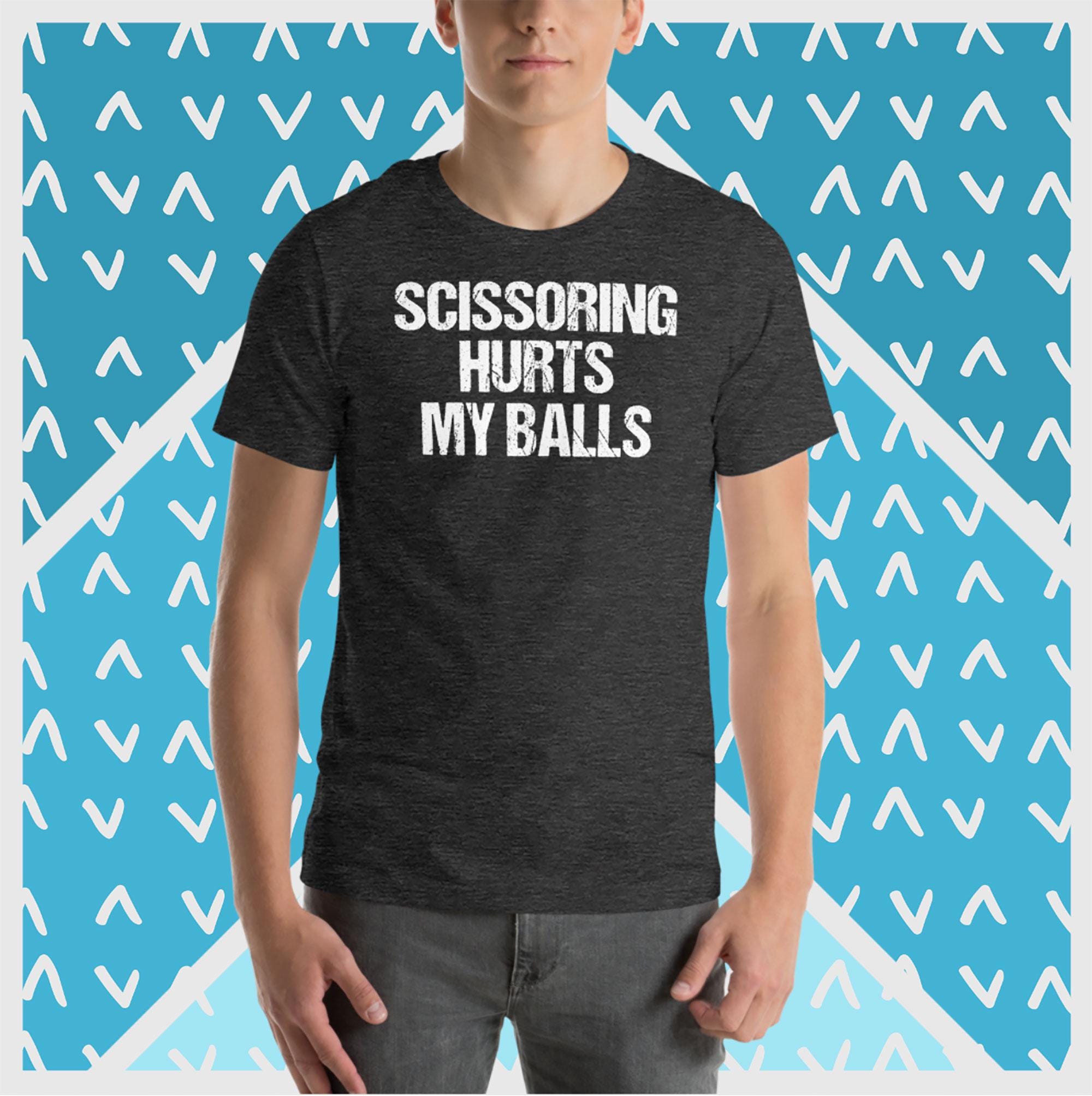 Testicles Mens T Shirt Unisex Funny Rude Joke Humour Nuts Nutsack Balls Stag Hen Party Alcohol Novelty Present Gift