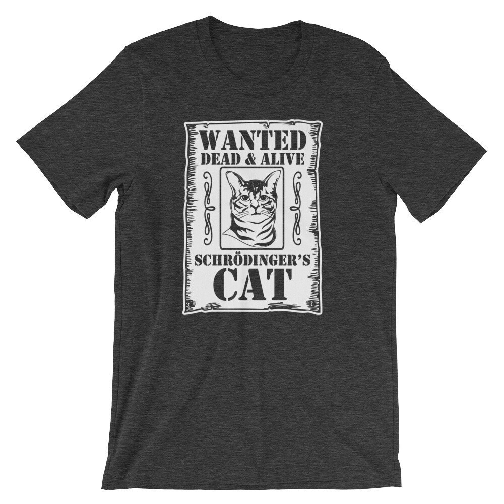 Schrodinger's cat hotsell tee shirt