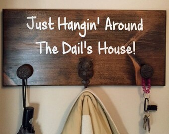 Wooden Coat Rack