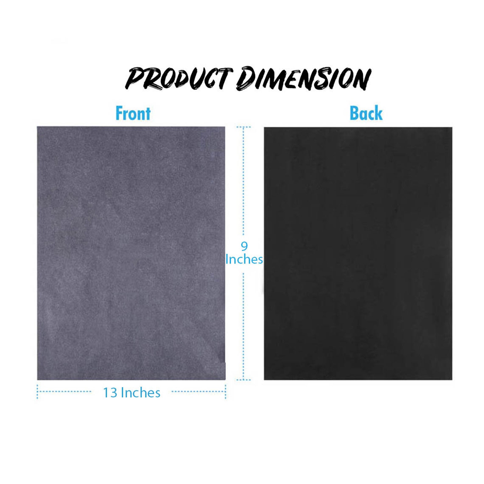 200 Sheets Carbon Paper Graphite Paper Black Carbon Transfer Etsy