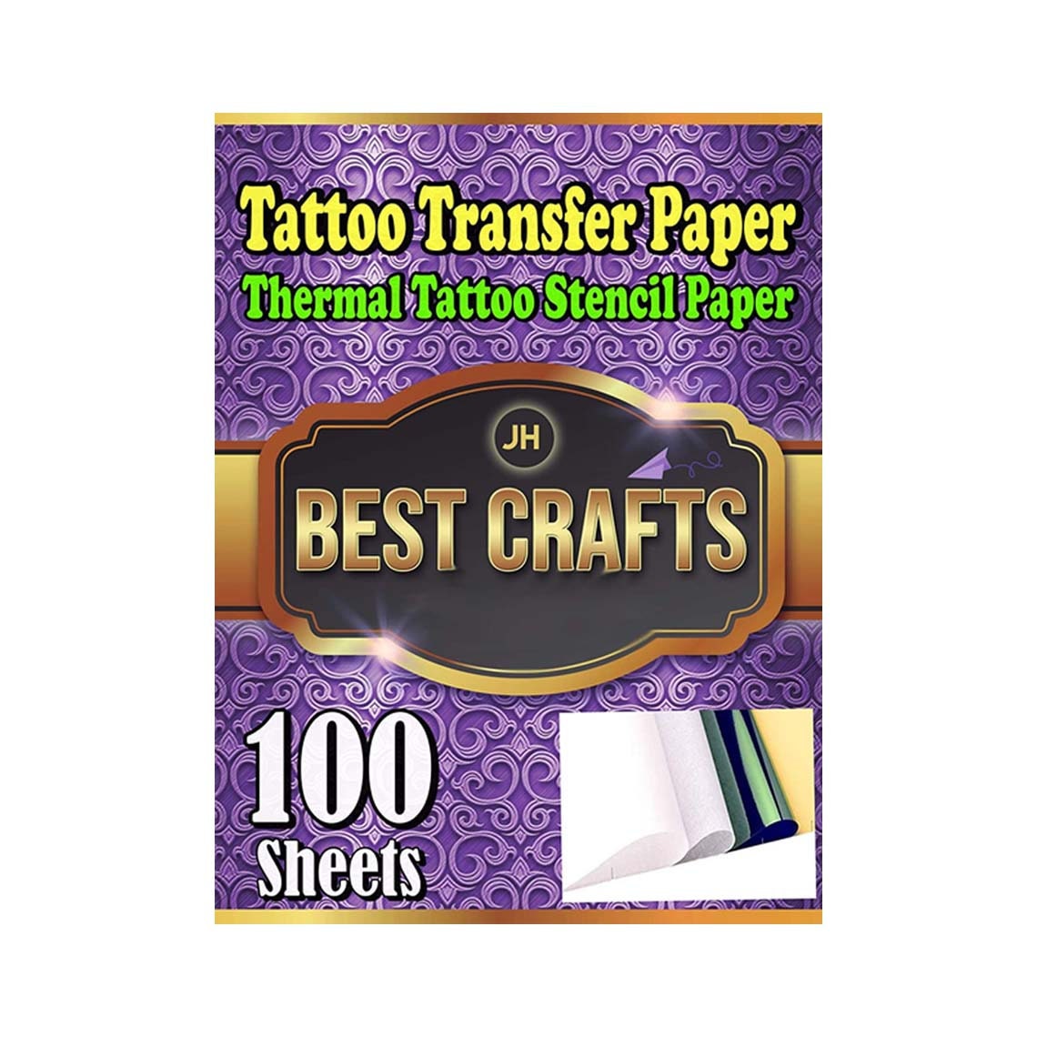 A4 Tattoo Transfer Paper Tattoo Stencil Thermal Transfer Paper Reusable  Tattoo Tracing Paper Tw