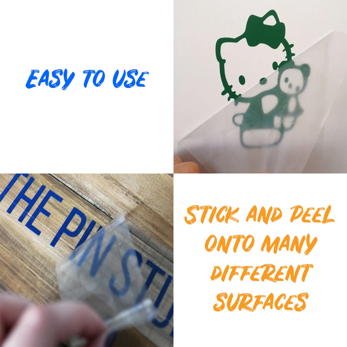 JH Best Crafts Clear Vinyl Transfer Paper Tape 12 X 50 Etsy