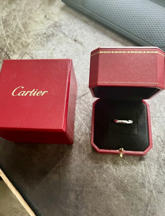 Cartier Platinum Wedding Band sz 7