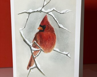 Cardinal Cards. Blank card pack of 10 ready for your thoughtful notes