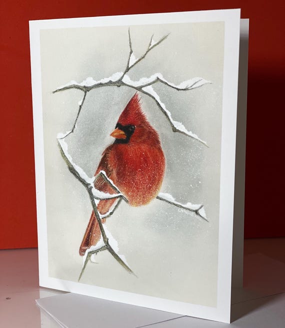 Cardinal Cards. Blank card pack of 10 ready for your thoughtful notes