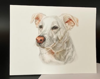 Lab Mix Dog Card Set, All Occasion, Blank Note Cards, Set of 6