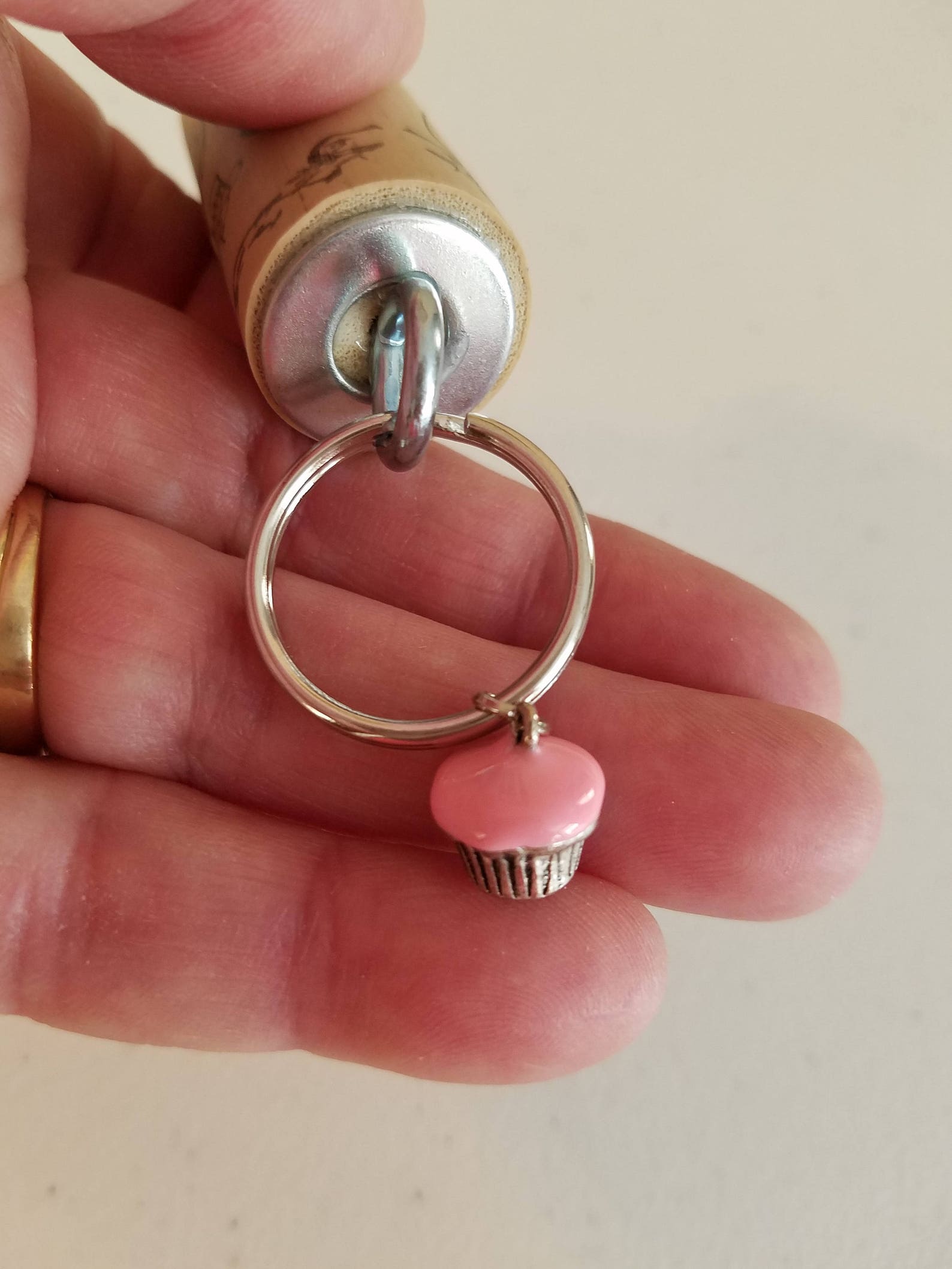 Cupcake charm keychains Happy birthday gifts Birthday Etsy