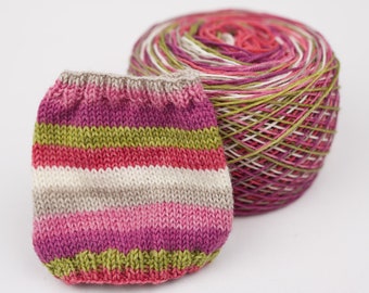 Self-Striping Yarn - "Blush and Bashful"