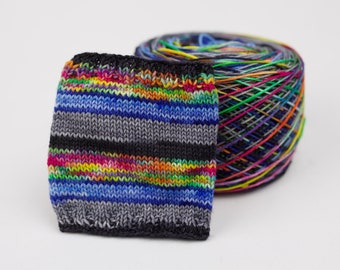 Self-Striping Yarn - "Technicolor Sky"