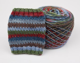 Self Striping Yarn - "Lakeside"