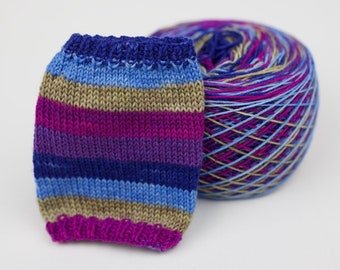 Self Striping Yarn - "Cool Beans"