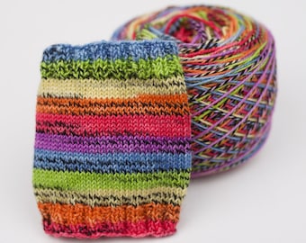 Self Striping Yarn - "Rainbow Connection"