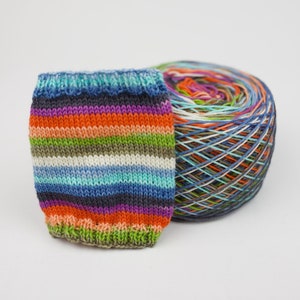 Self Striping Yarn - "Jibber Jabber"