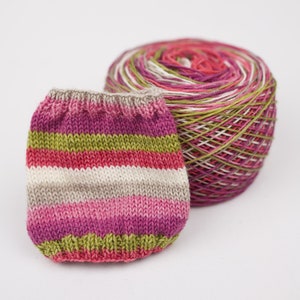 Self-Striping Yarn Blush and Bashful image 1