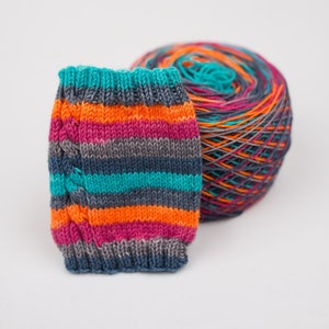 Self Striping Yarn - "Michonne"