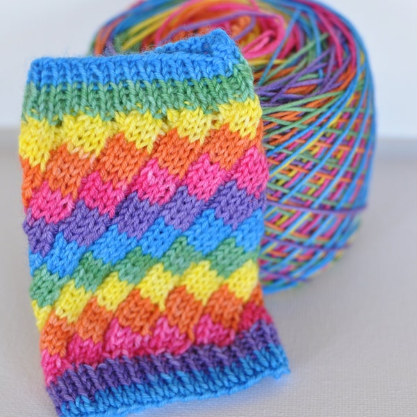 Hand Dyed Self Striping Yarn - I Want Candy