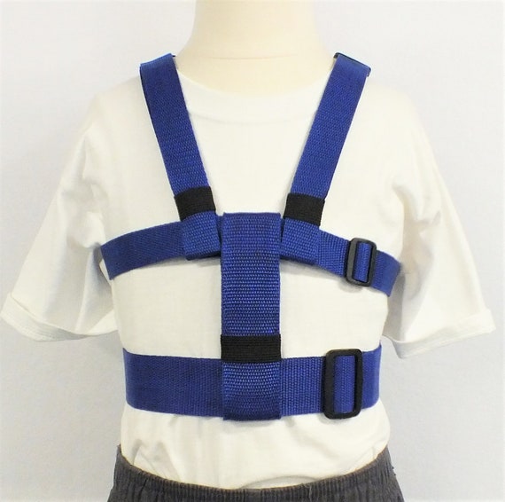 SOLID COLORS: Child Safety Harness with Adjustable Leash, Back Buckles, Solid Colors, Houdini