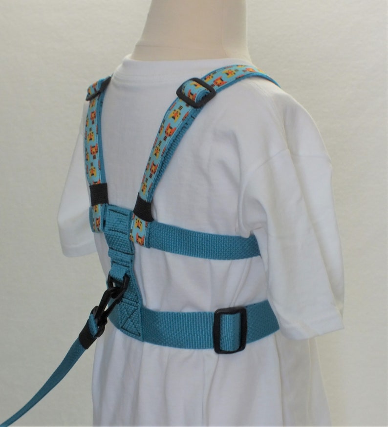 Child Safety Harness with Adjustable Leash Autism Harness Etsy