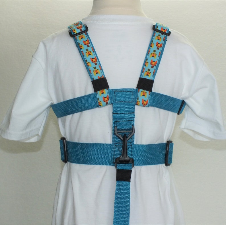 Child Safety Harness with Adjustable Leash Autism Harness Etsy