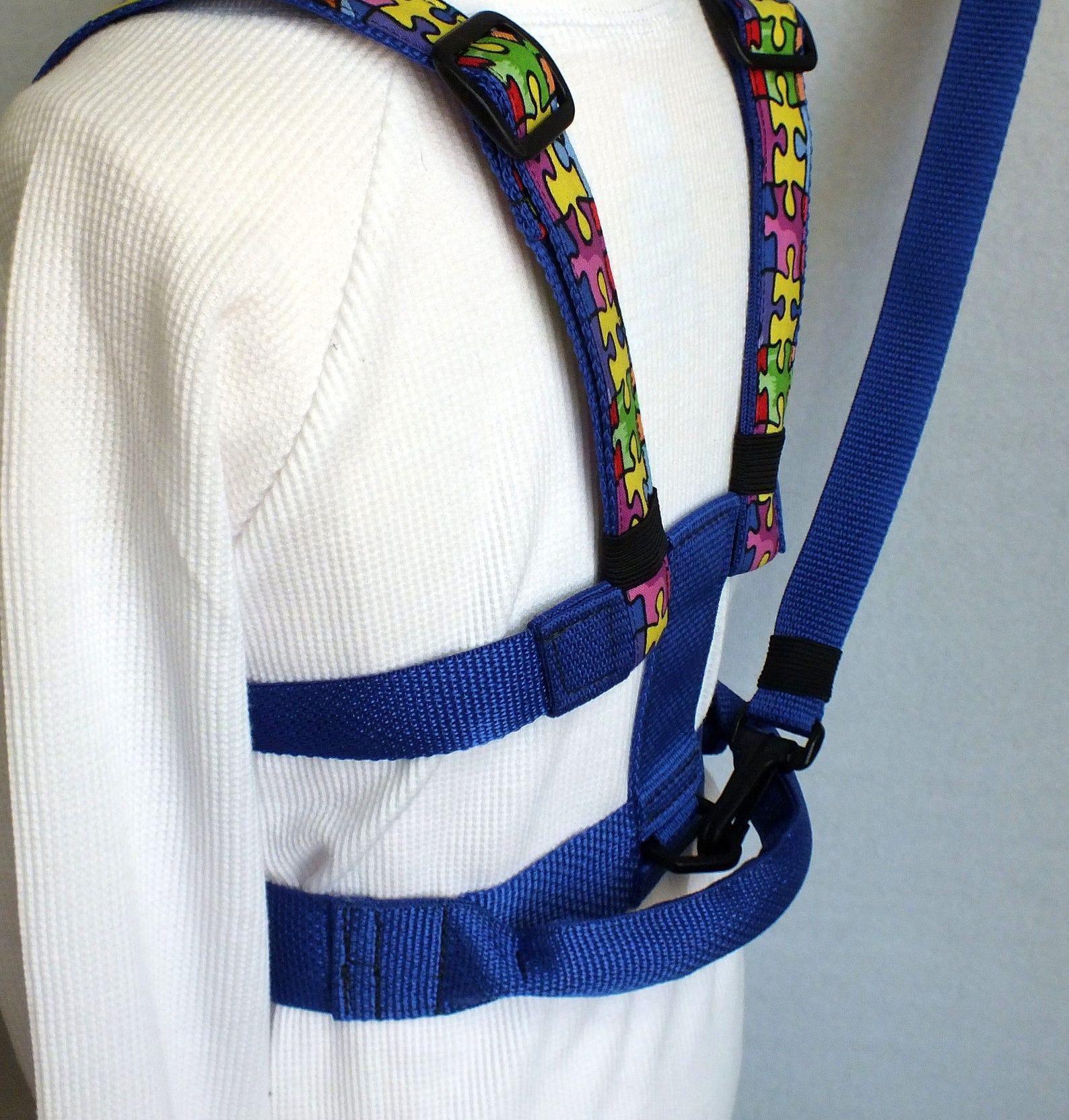 Child Safety Harness With Adjustable Leash Autism Harness Etsy