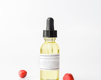 For Mature Skin Facial Oil, Rosehip & Pomegranate Facial Oil, Moisturizing, Natural Facial Serum Oil, Vegan Facial Serum