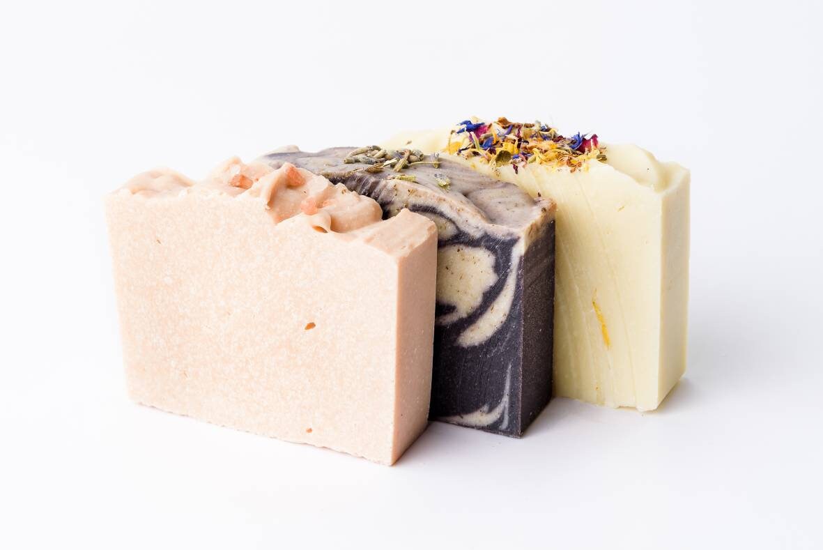 Three Natural Soaps, Discount Price, Pick Any 3, Vegan, Moisturizing, Handcrafted, Essential