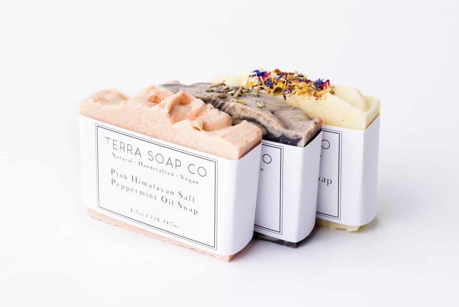 Three Natural Soaps, Discount Price, Pick Any 3, Vegan, Moisturizing, Handcrafted, Essential