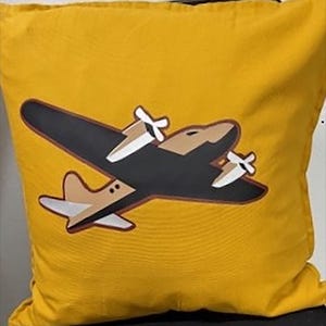 Airplane Decorative Throw Pillow
