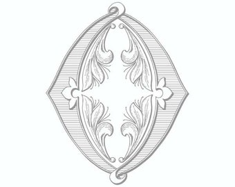 Antique Ornamental Monogram - O - Single Letter - Vintage Monogram