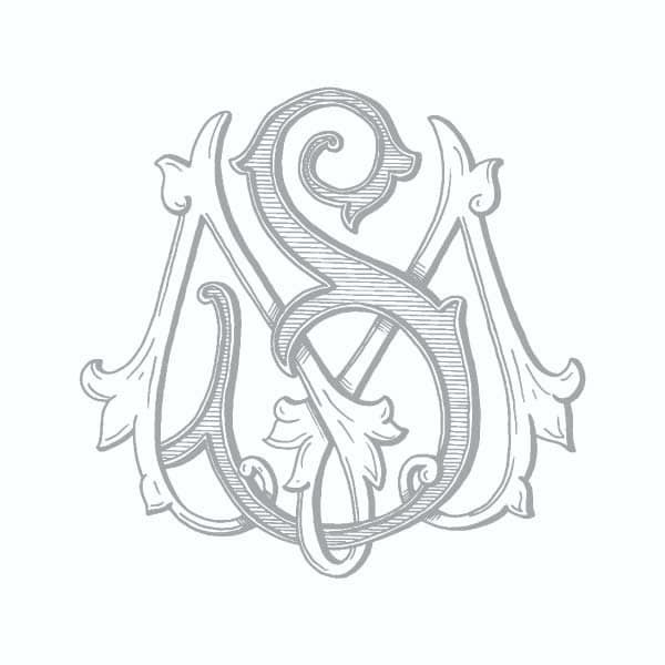 Antique Monogram Design - MS - SM - Vintage Wedding Logo