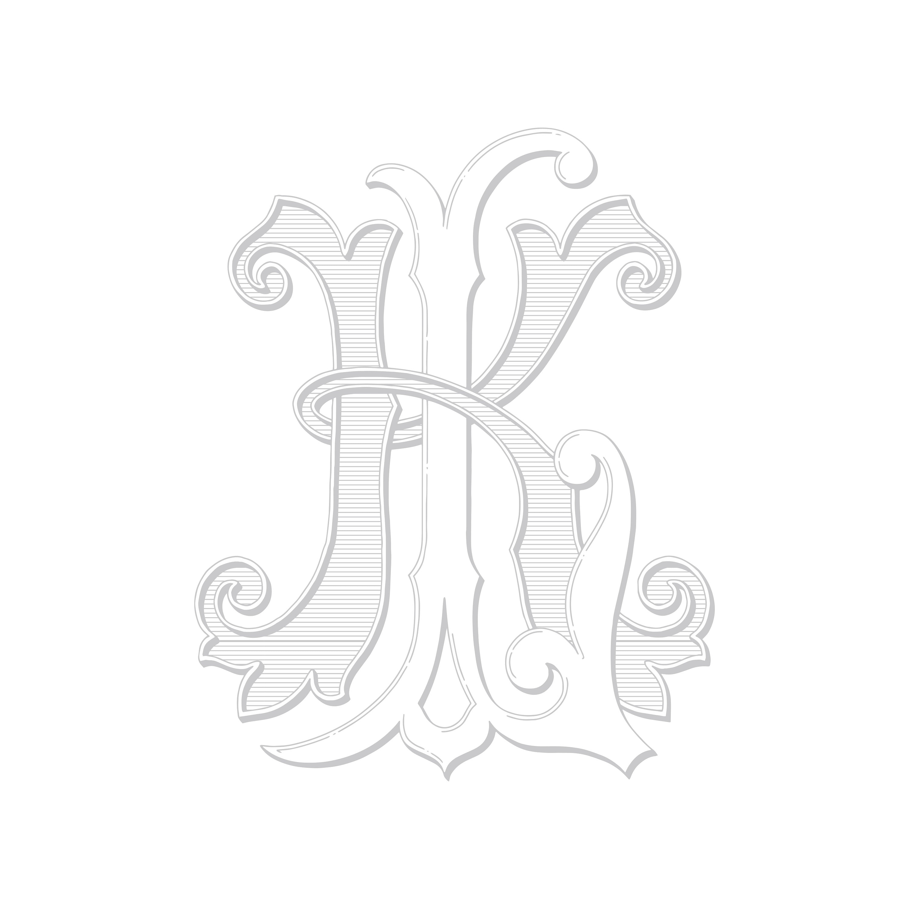Custom Monogram Digital Download, KL LK Interlocking Monogram, Wedding ...