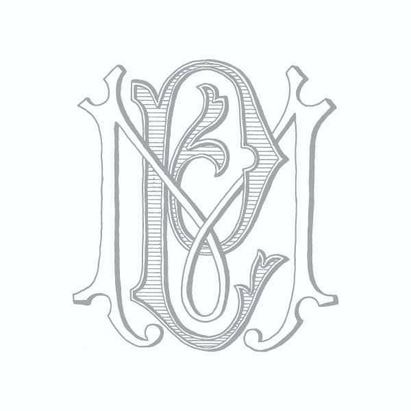 Pm initials letter wedding monogram logos Vector Image