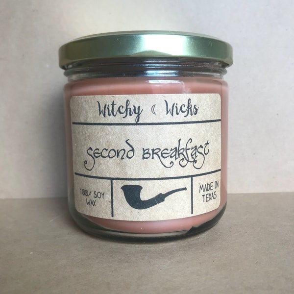 Second Breakfast 100% Soy Wax Candle