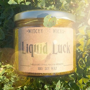 Liquid Luck 100% Soy Wax Candle image 7