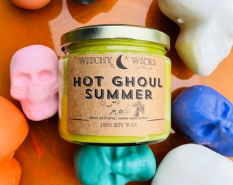 Hot Ghoul Summer 100% Soy Wax Candle