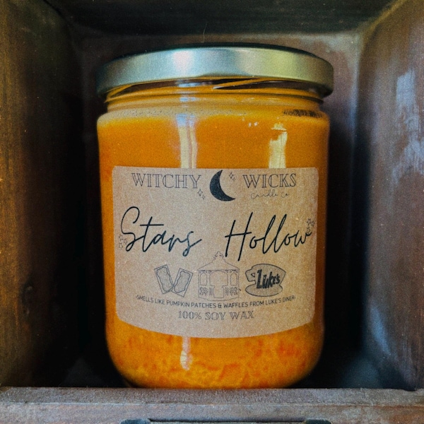 Stars Hollow 100% Soy Wax Candle ******Original Fragrance*****