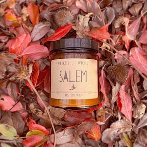 Salem 100% Soy Wax Candle