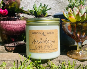 Herbology 100% Soy Wax Candle