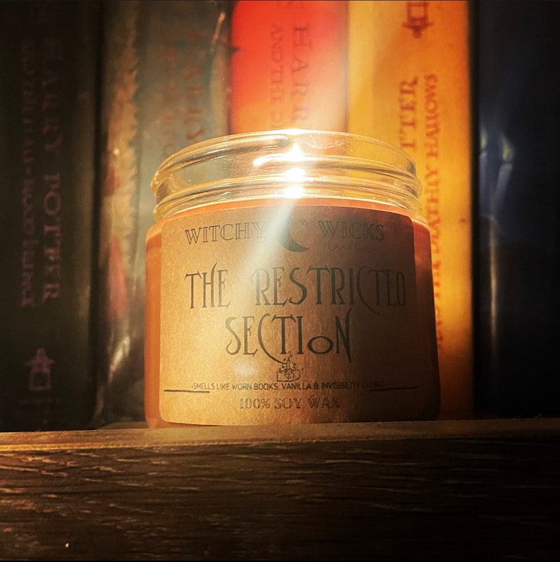 Restricted Section 100% Soy Wax Candle image 1