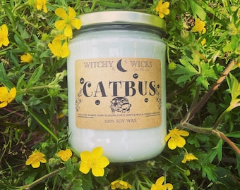 Catbus 100% Soy Wax Candle