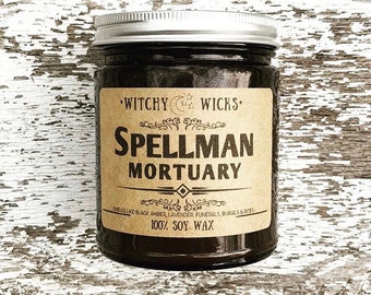 Spellman Mortuary 100 Soy Wax Candle