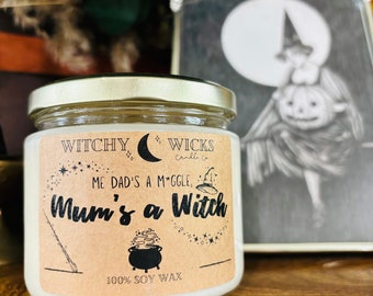 Mum’s a Witch 100% Soy Wax Candle